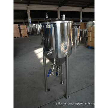 Fermentador cónico de acero inoxidable de 50 galones